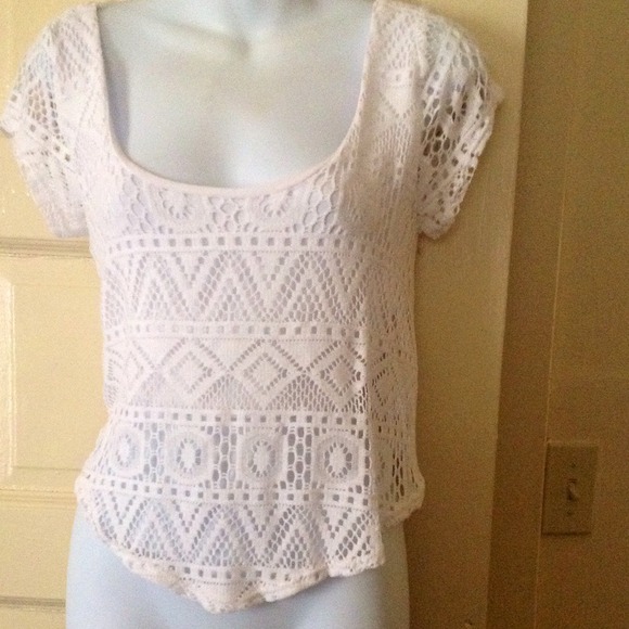 Crochet High-Low Top
