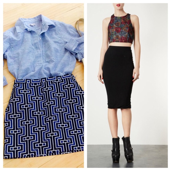 Bundle- Michael Kors skirt and Leith black skirt