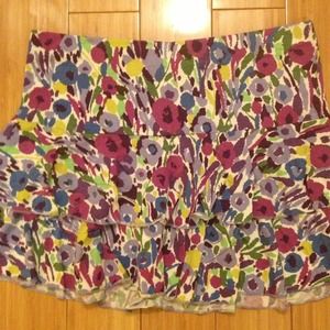 XS Printed Mini Skirt