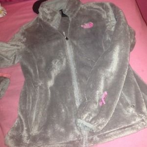 Northface breast cancer fleece
