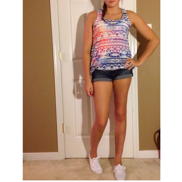 Forever 21 Aztec print top