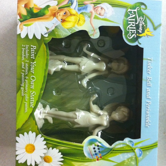 ✨ Disney Tinkerbell & Periwinkle Paint Statue ✨