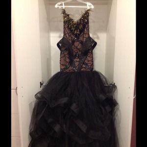 Custom evening gown