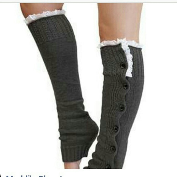 Charcoal boot socks