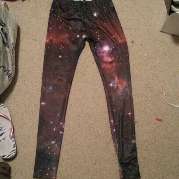 Charlotte Russe Galaxy Leggings