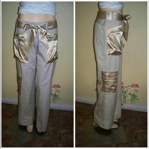 Miss Me Cargo Ladies Pants
Beige