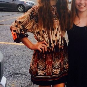 🚨Tribal Print Long Sleeved Dress🚨
