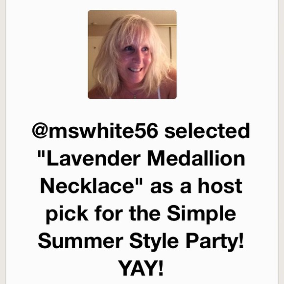 SOLD  / Medallion Necklace - Picture 3 of 3