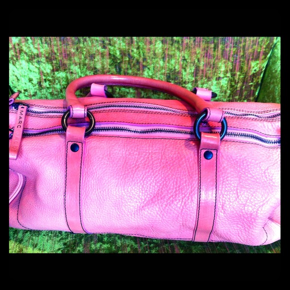 Marc by Marc Jacobs pink leather bag