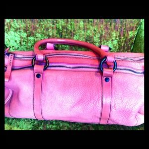 Marc by Marc Jacobs pink leather bag