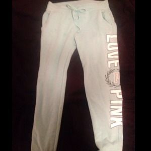 Victoria's Secret PINK cropped fitted sweatpants