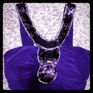 Purple tank