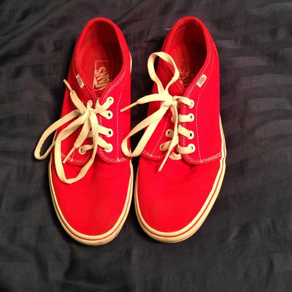 Red Vans❤️