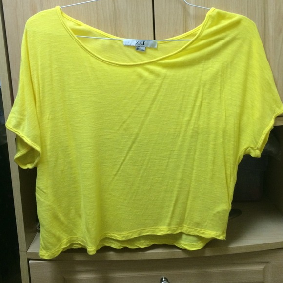 Bright Yellow Box Top