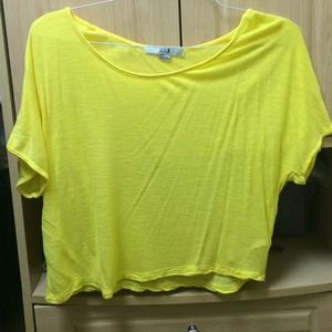 Bright Yellow Box Top