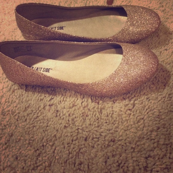 Sparkly flats