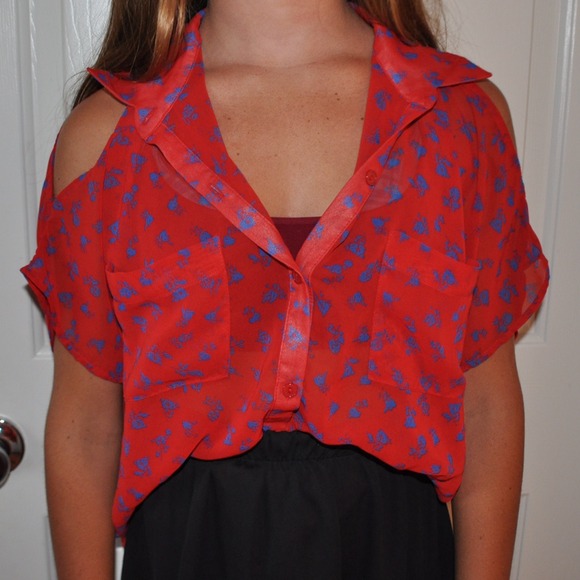 Red shirt