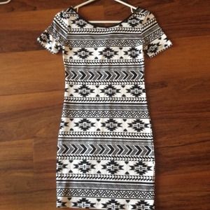 Tribal Bodycon Dress