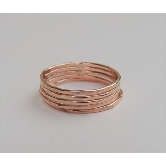 3 Knuckle Rings / Stacker Rings 925Sterling Silver