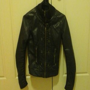 Leather jacket