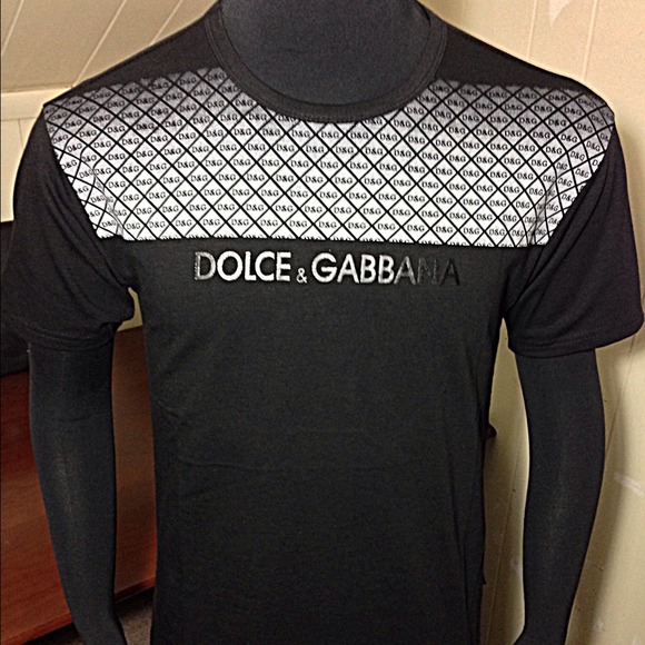 Dolce & Gabbana D&G T-Shirt Black/Silver XL