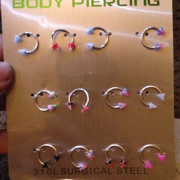 Body piercing jewelry