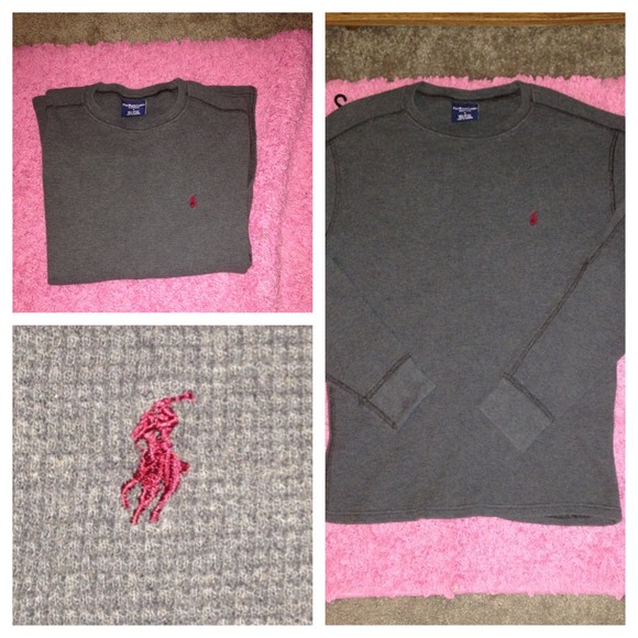 MENS dark grey Ralph Lauren top