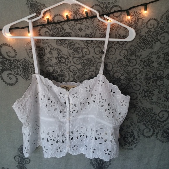 Hollister Co lace crop top - Picture 1 of 2