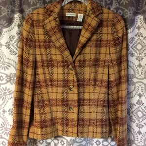 Vintage plaid Ann Taylor blazer size 6!