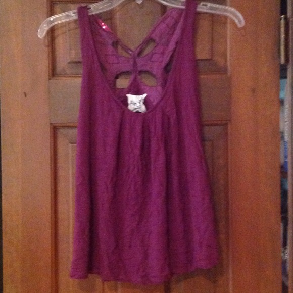 Purple tank top