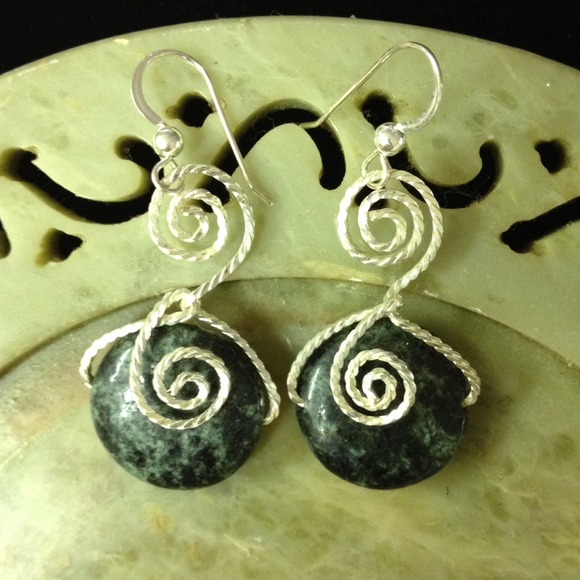 Gemstone Earrings - Picture 2 of 2