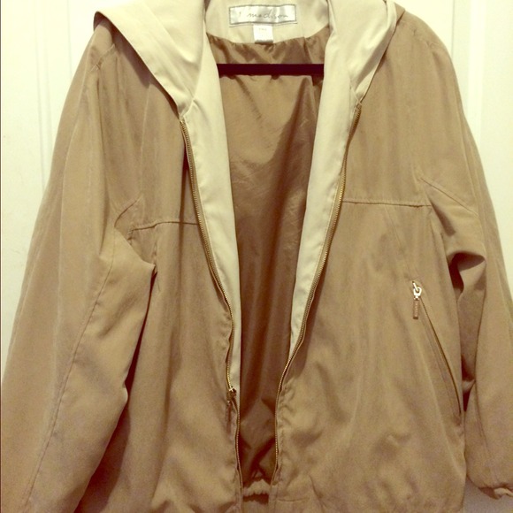 Beige raincoat by Madison