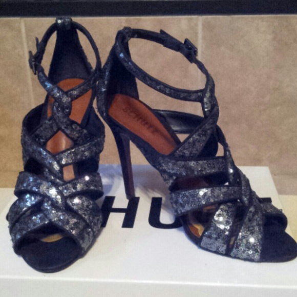 SOLD***SOLD***SOLD***SCHUTZ Dark Grey Sequin