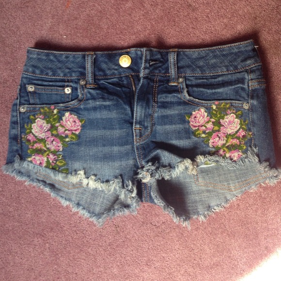 American eagle stretch shorts