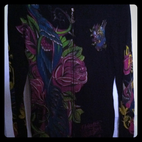 Christian Audigier sweatshirt/hoodie - Picture 1 of 4