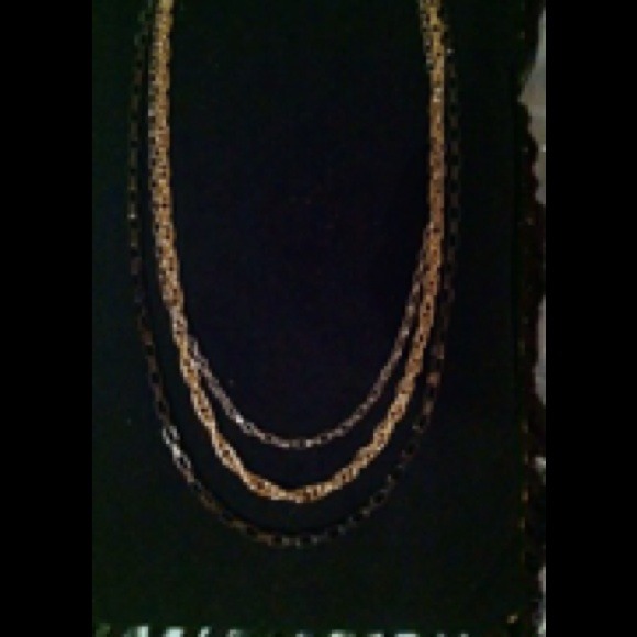 Mixed Metals Chain Necklace