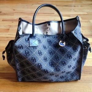 Dooney & Bourke Gray Denim Bag