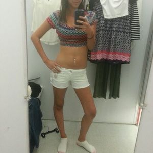 Chevron Crop top