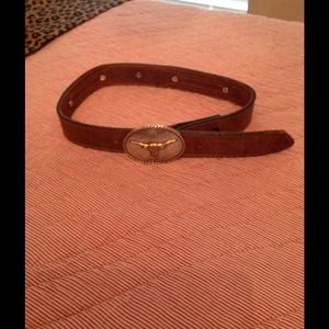 Boys western belt with buckle