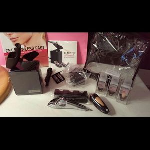 Tempt air brush make up kit for light to medium