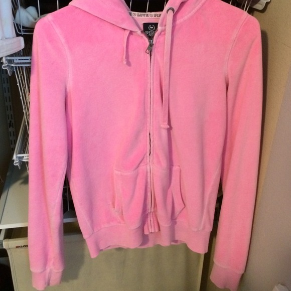Victoria secret PINK velour hoodie
