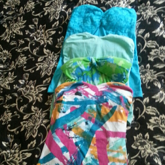 Tube top BUNDLE!