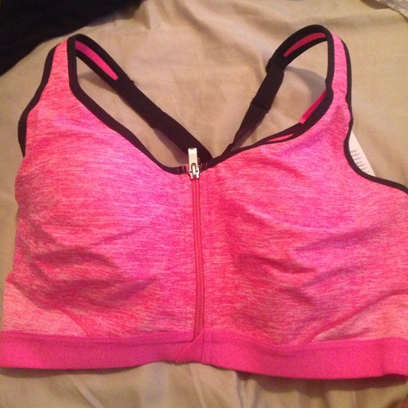 Victoria secret knockout front close sports bra.