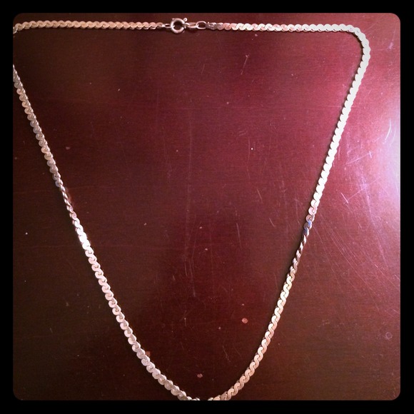 925 18inch chain clasp broken, but still works