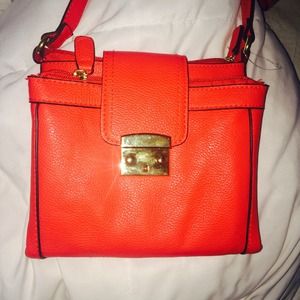 Merona Red Crossbody/Purse