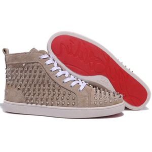 Christian louboutin mens flat spikes