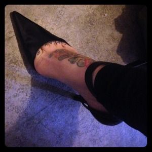 Nine West black heels