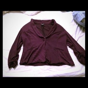 Purple and Black Wet Seal Blazer