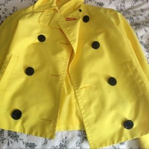 Yellow raincoat