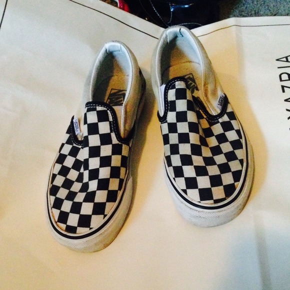 Checkered Vans